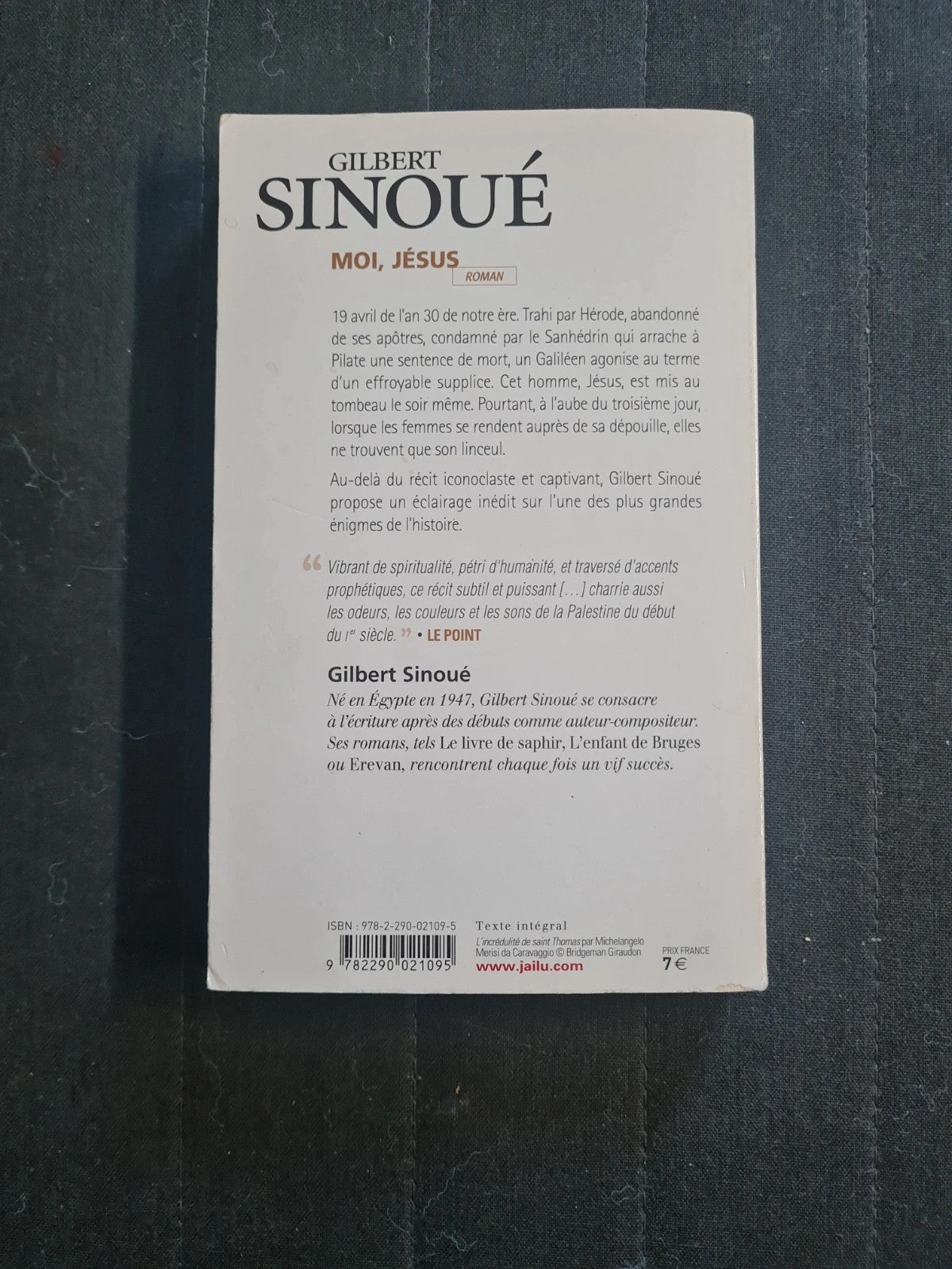 Moi, Jésus, Gilbert Sinoué 9146