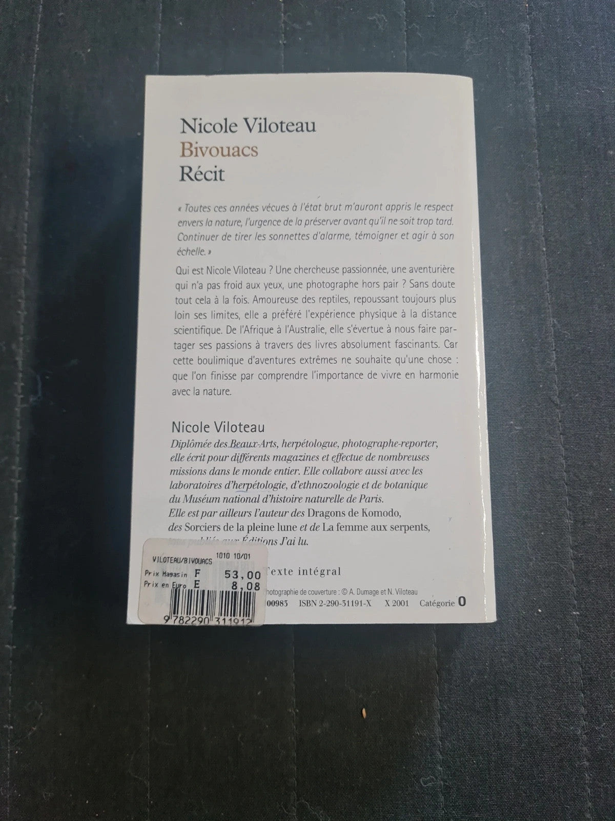 Bivouacs, Nicole Viloteau 5946