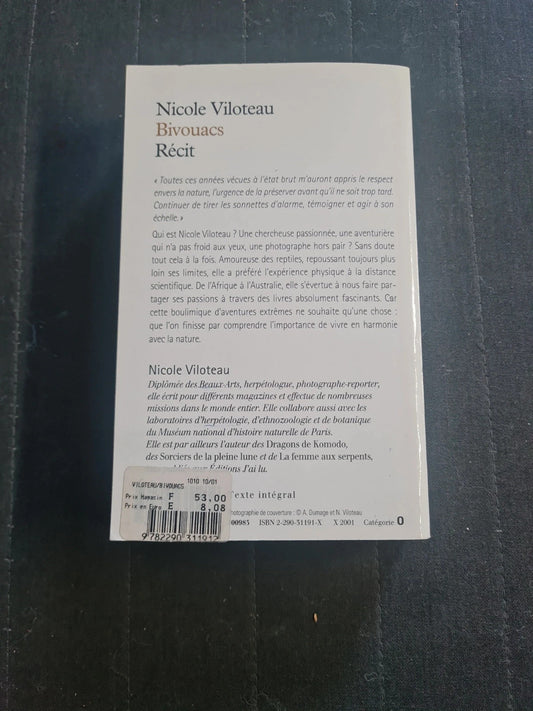 Bivouacs, Nicole Viloteau 5946