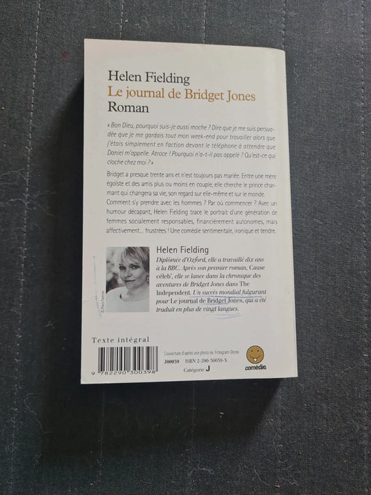 Le journal de Bridget Jones,  Helen Fielding 5418 - 9782290300398