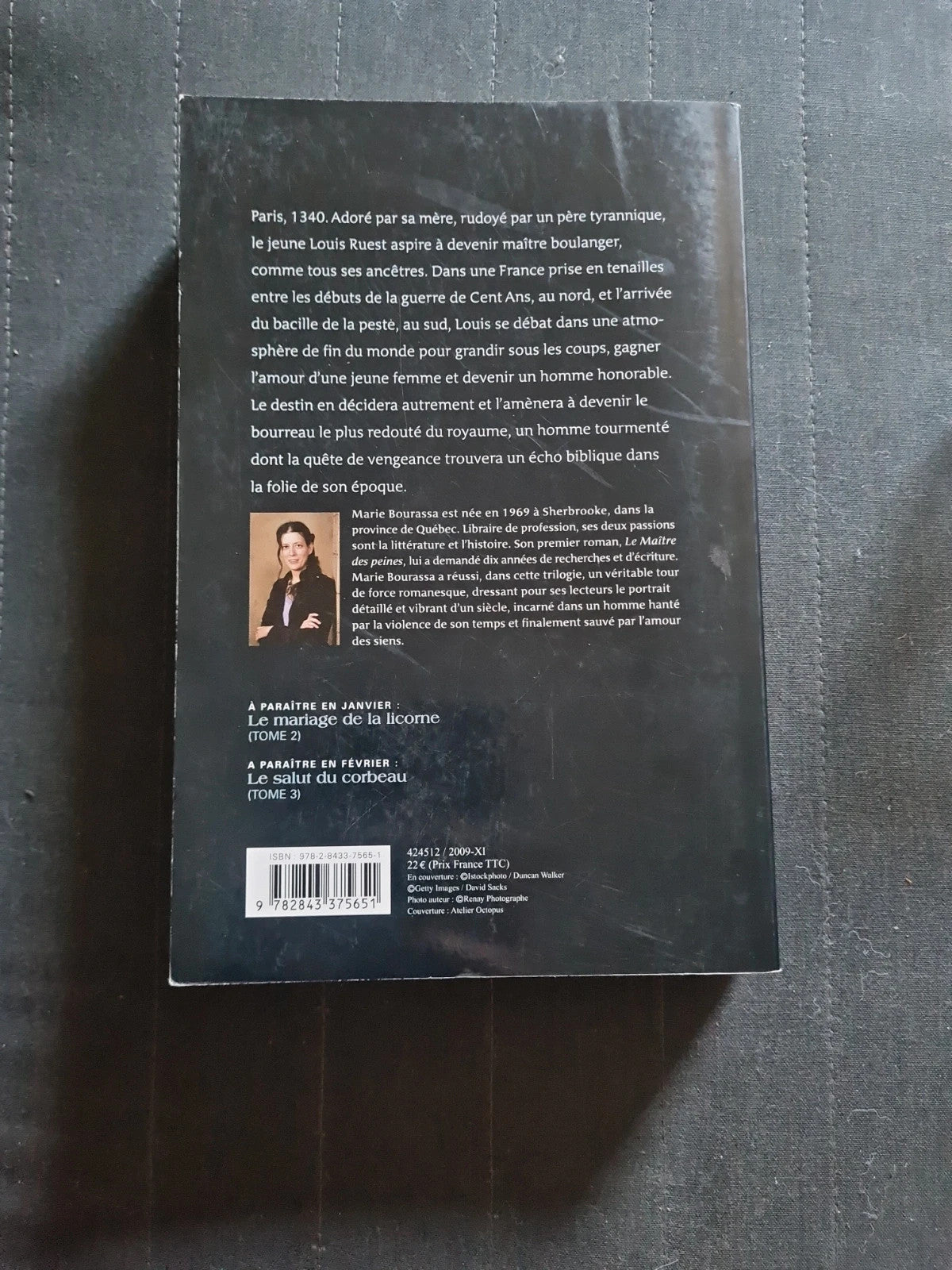 Le jardin d'Adélie, tome 1: Le Maître des peines, Marie Bourassa 547 pages