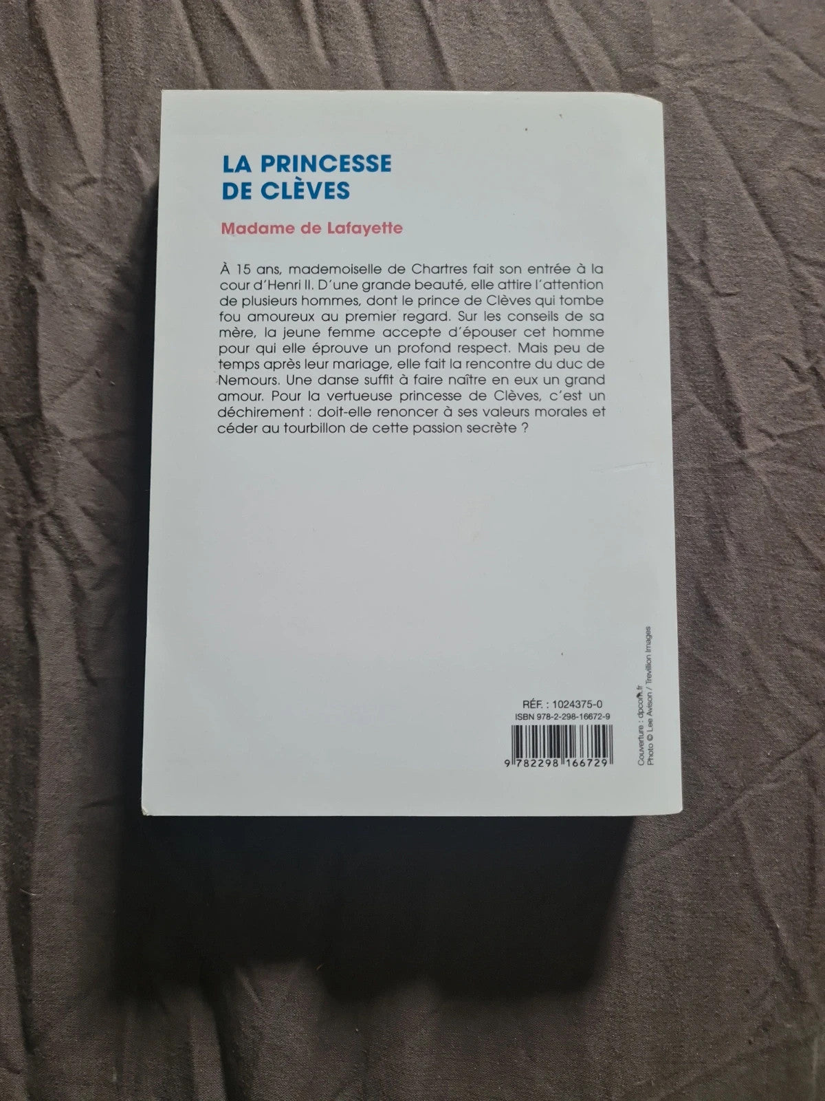 La Princesse de Clèves , Madame de Lafayette