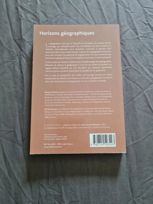 Horizons Géographiques - Georges Benko - Ulf Strohmayer - Bréal