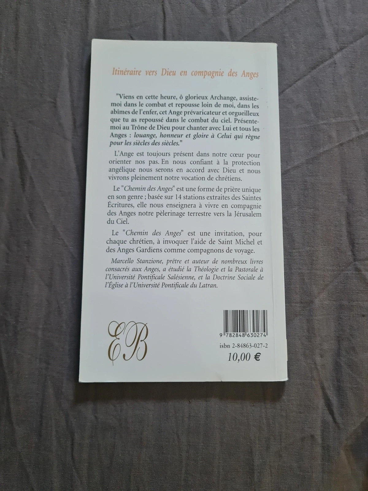 Le chemin des anges, Marcello Stanzione 9782848630274