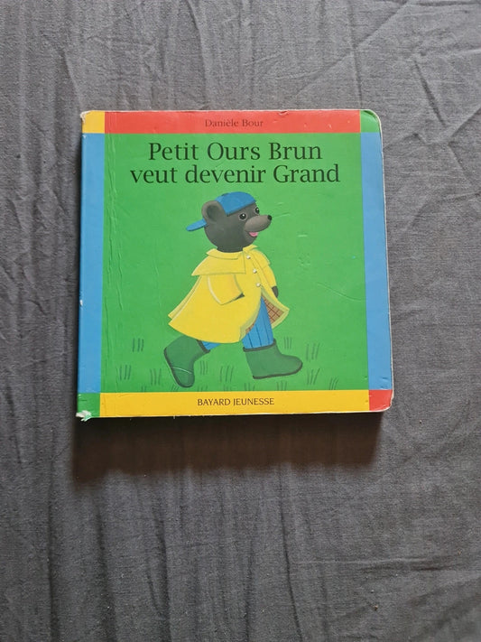 Petit ours brun veut devenir grand 🐻