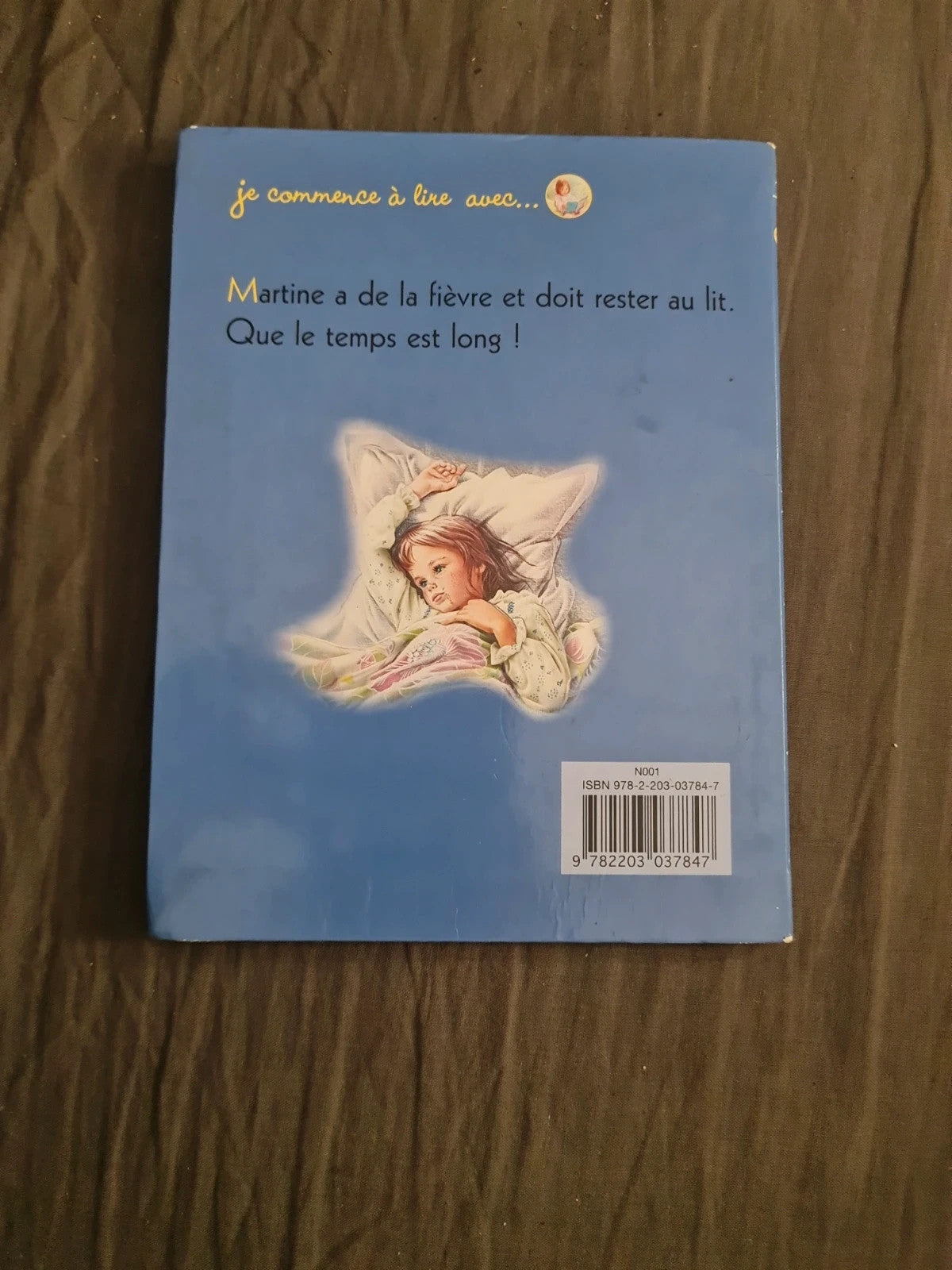 Le commence à lire avec : Martine est malade
