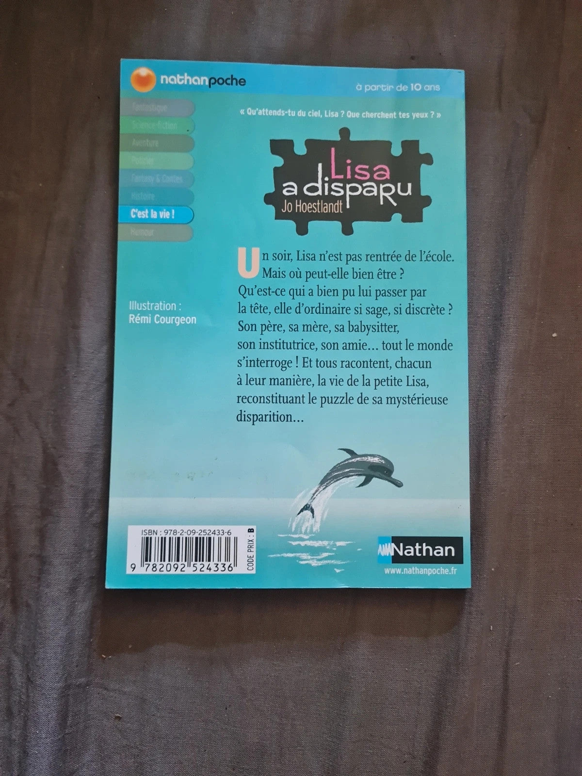 Lisa à disparu,  Jo Hoestlandt