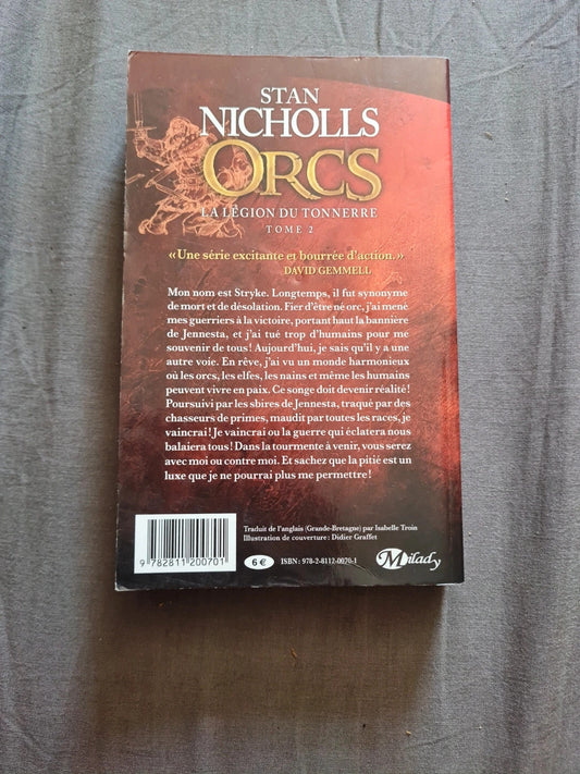 Orcs, tome 2 : La Légion du tonnerre, Stan Nicholls