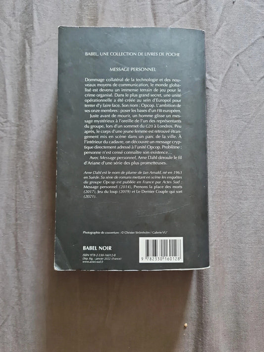 Message personnel , Arne Dahl