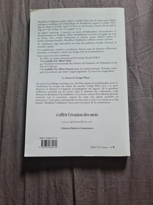 Le secret de Gengis-Khan "Angoisse précédant la mort du tyran