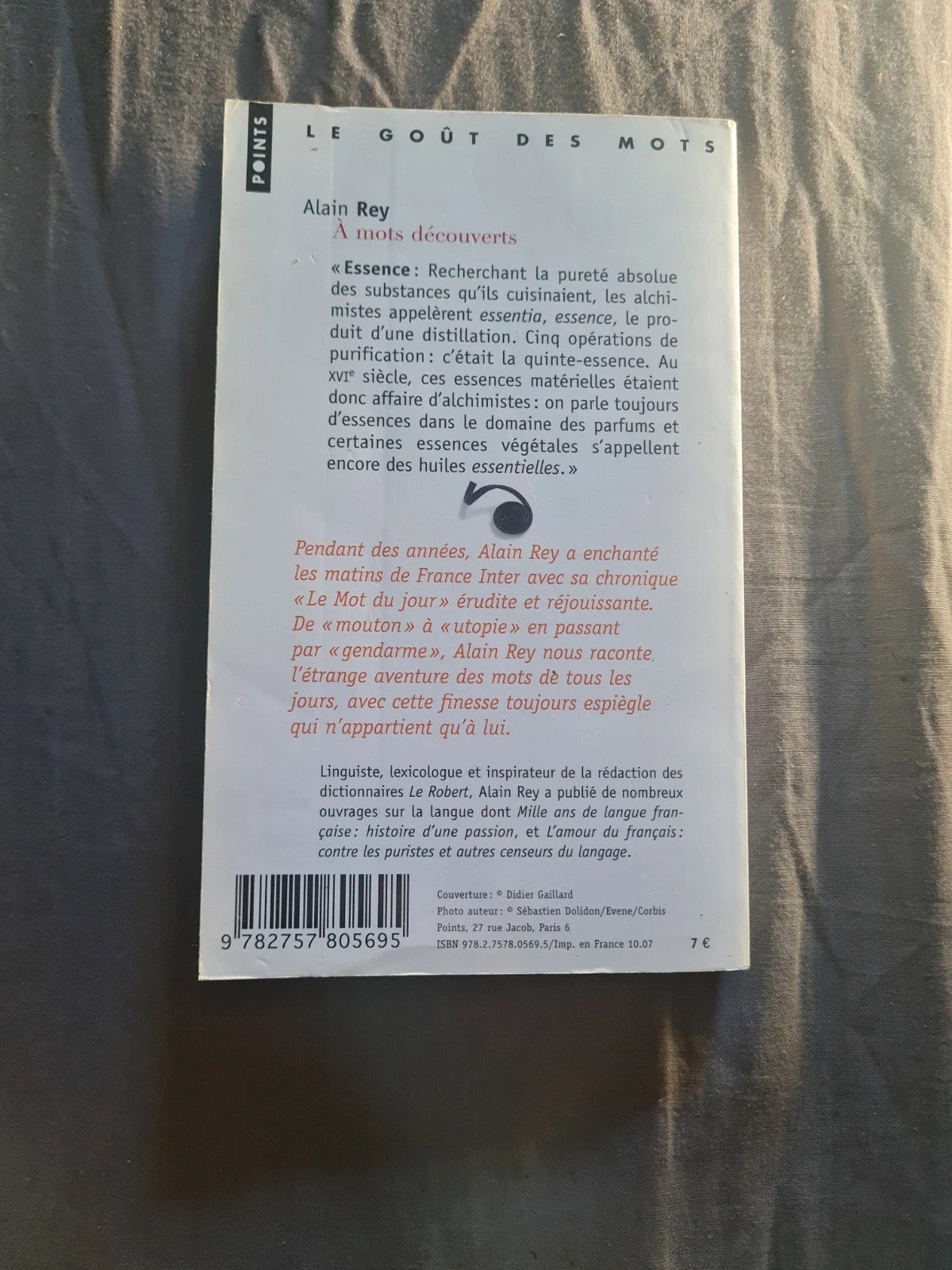 A mots découverts , Alain Rey