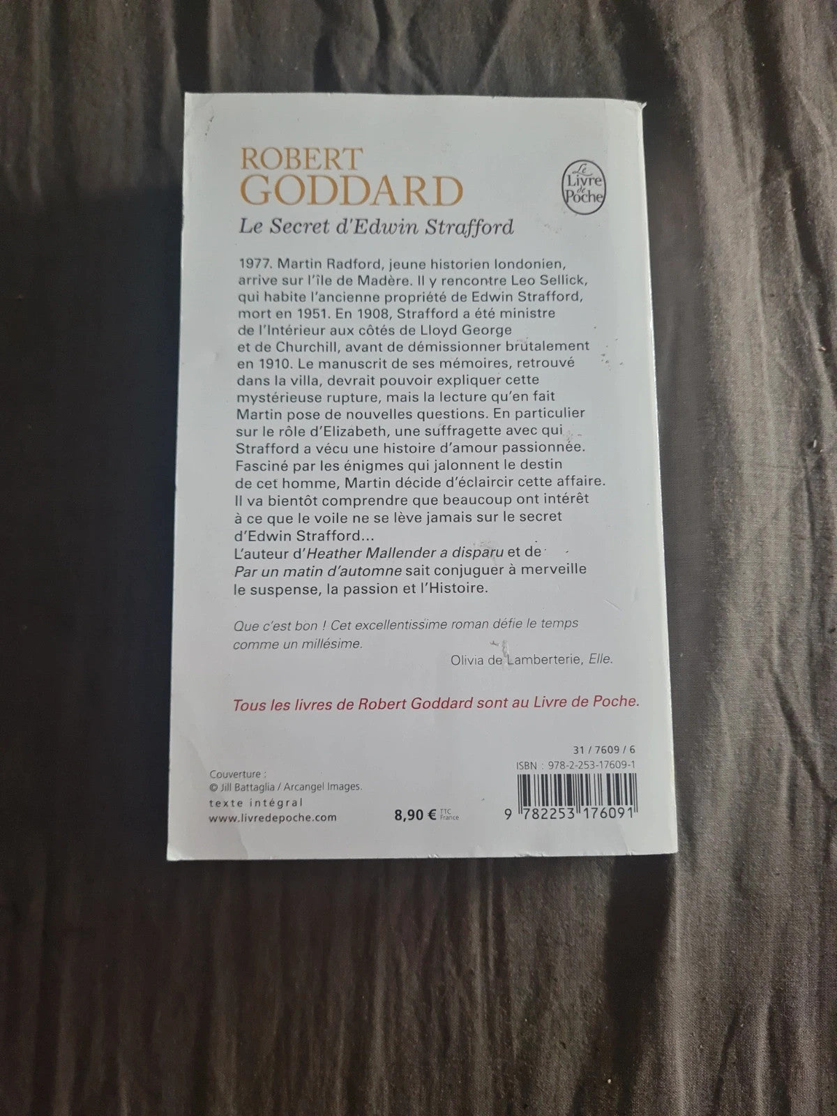 Le Secret d'Edwin Strafford , Robert Goddard