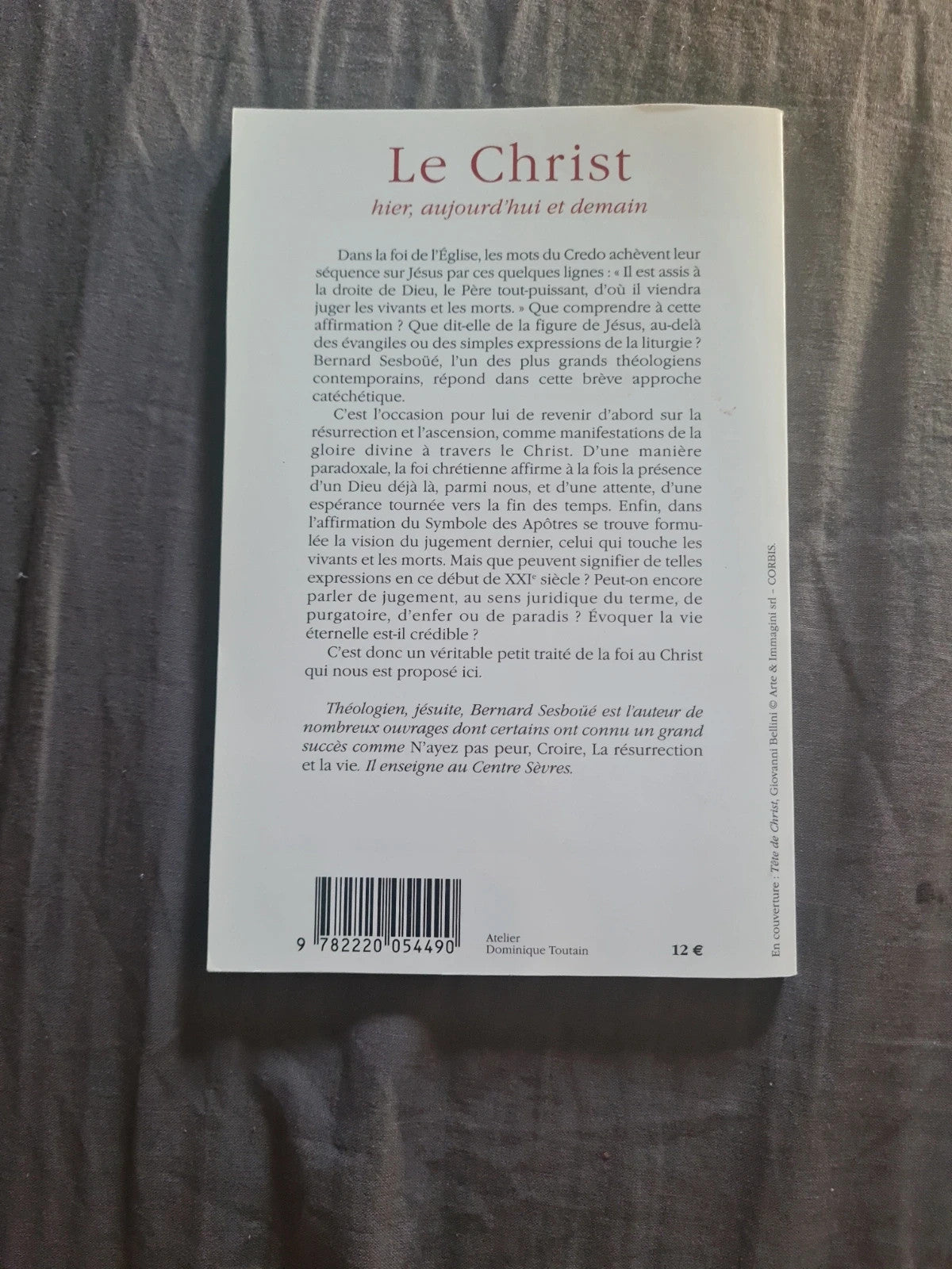 Le christ,  hier , aujourd'hui et demain