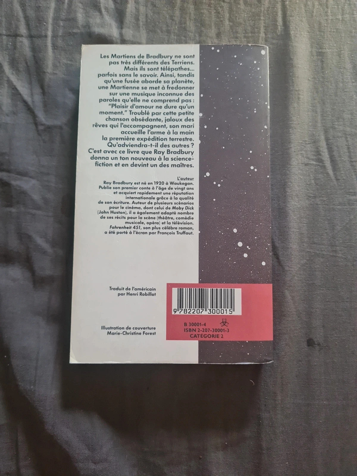 Chroniques martiennes , Ray Bradbury , présence du Futur