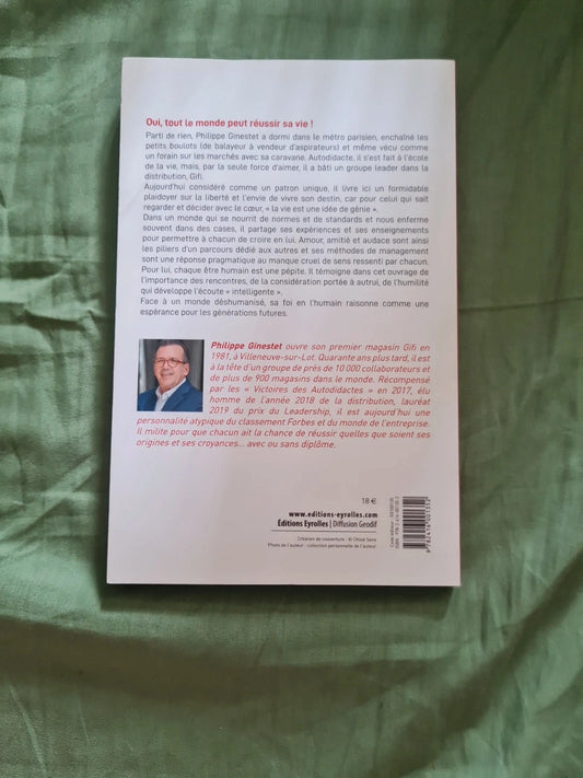 La vie est une idée de génie,  la force d'aimer,  Philippe Ginestet