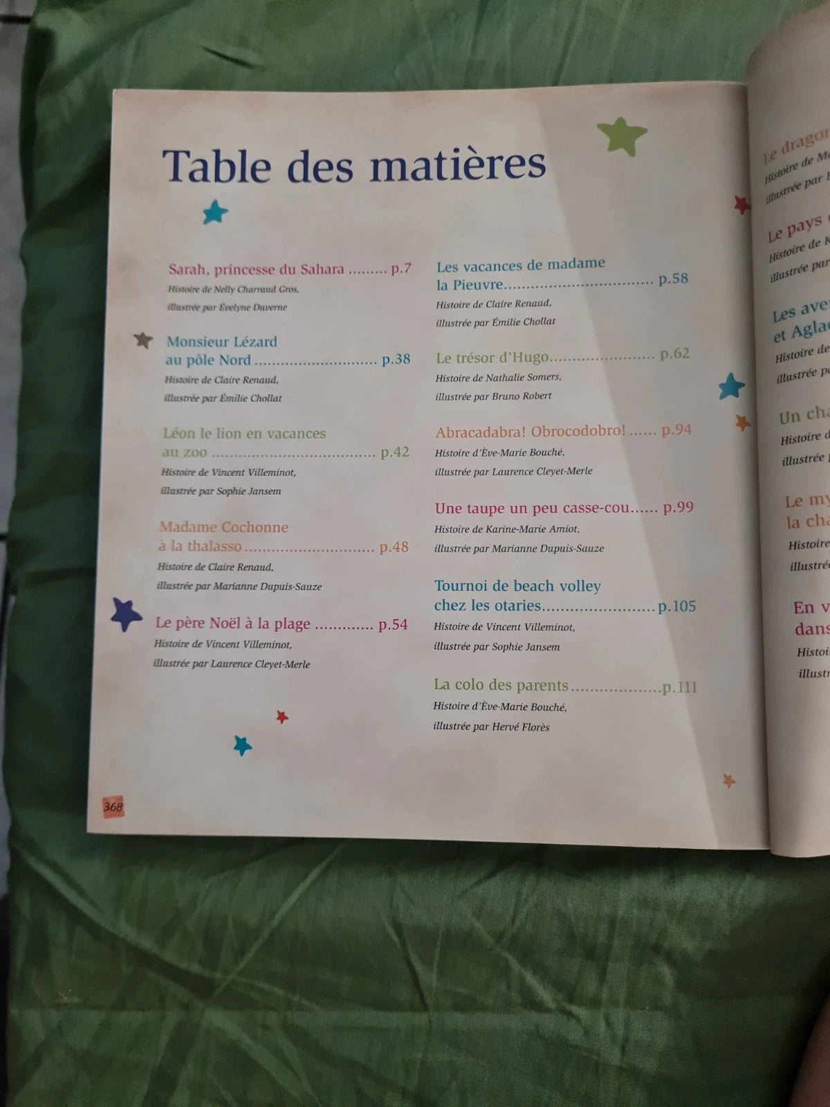 Les nouvelles histoires du soir