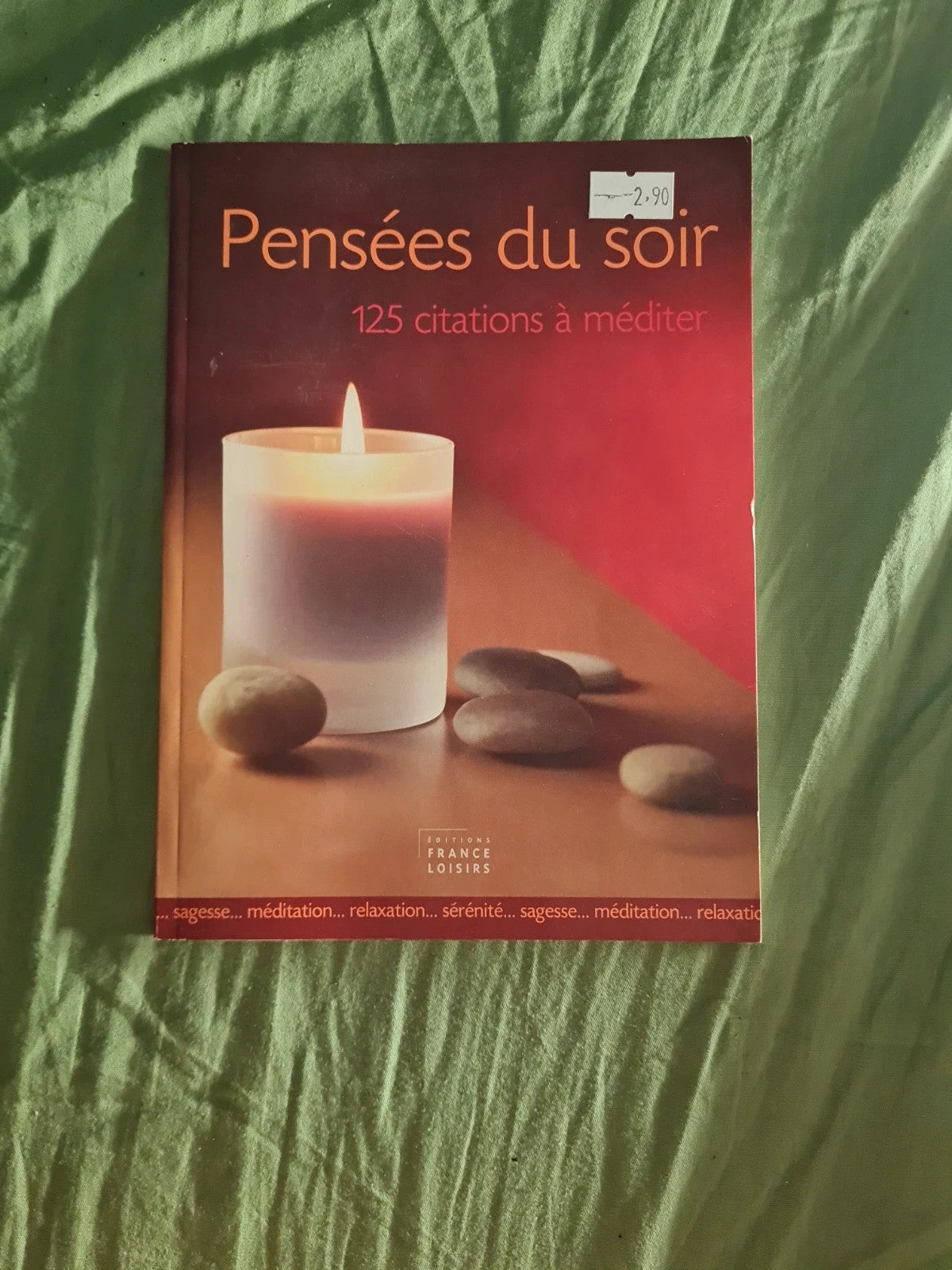Pensées du soir , 125 citations à méditer