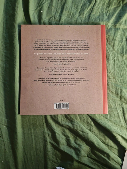 Les joies de la maternité,  poil au nez , Élise Gravel