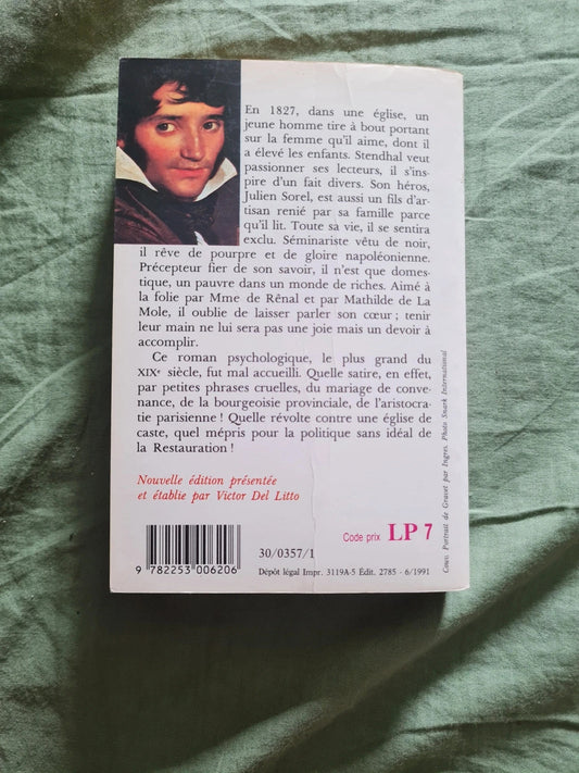 Le rouge et le noir , Stendhal