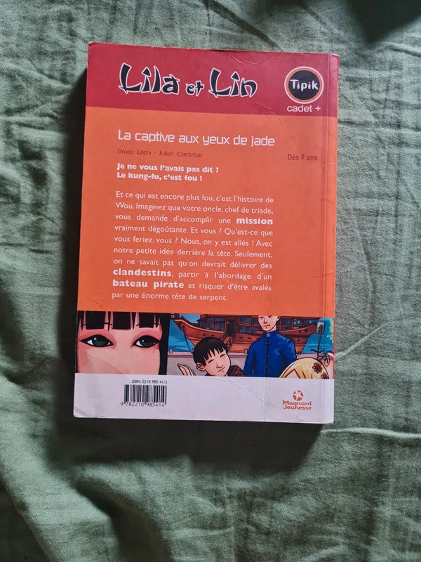 Lina et Lin Tome 4 , la captive aux yeux de jade