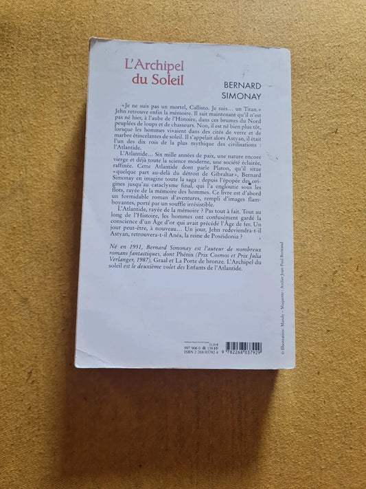 L'archipel du soleil, Bernard Simonay