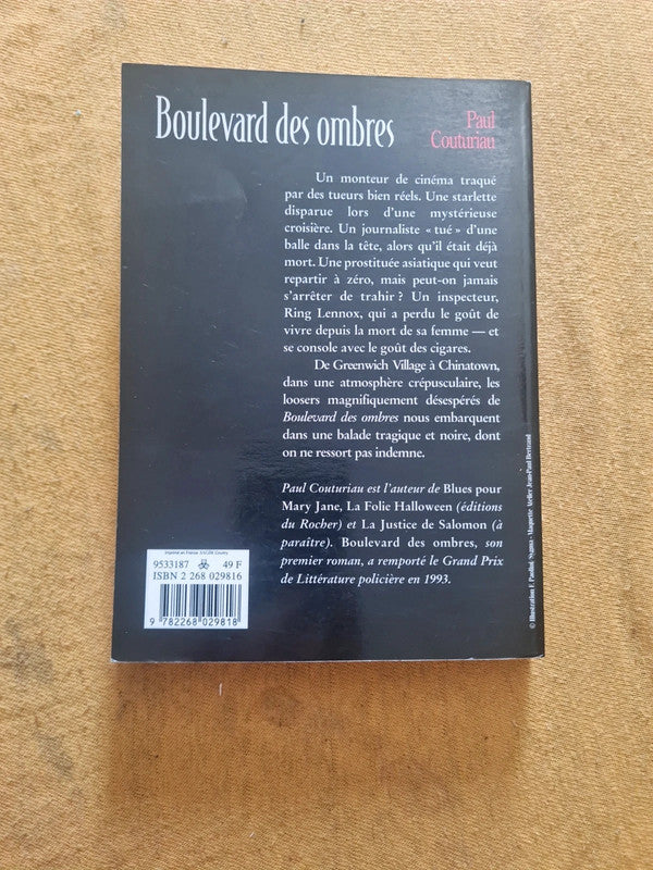 Boulevard des Ombres, Paul Couturiau