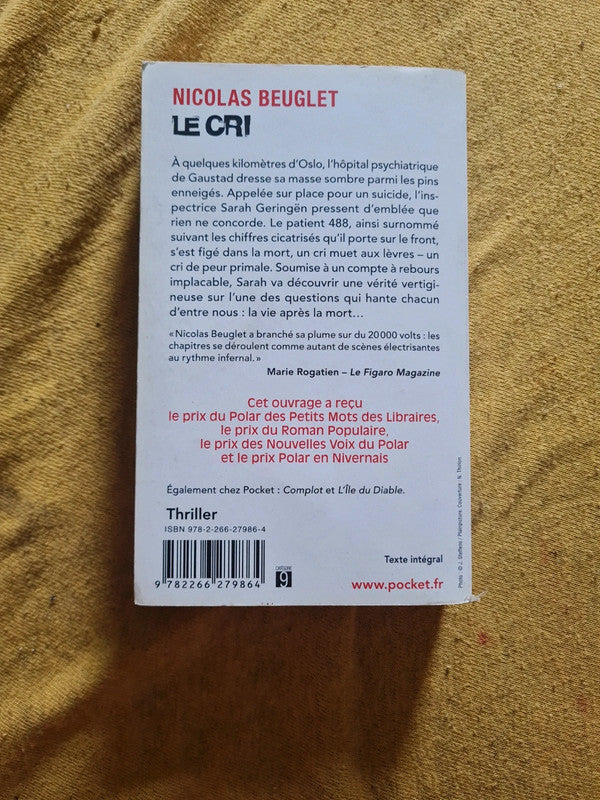 Le cri , Nicolas Beuglet