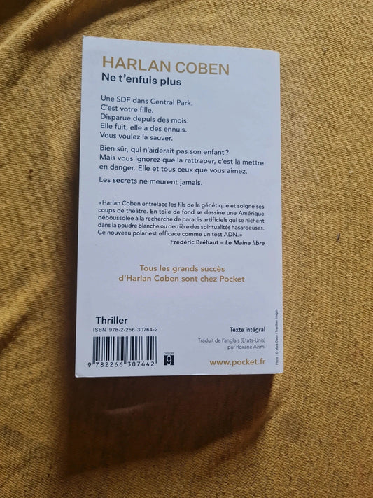 Ne t'enfuis plus, Harlan Coben