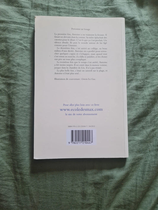 Personne ne bouge, Olivier Adam