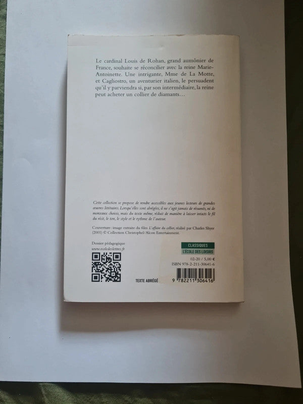 Le collier de la reine , Alexandre Dumas