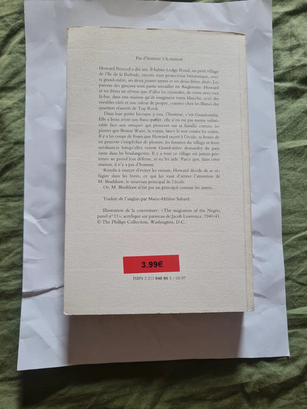 Pas d'homme à la maison, Cécil Foster