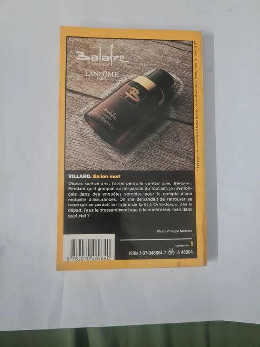 Ballon mort , Marc Villard