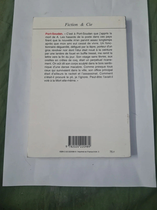 Port-soudan , Olivier Rolin