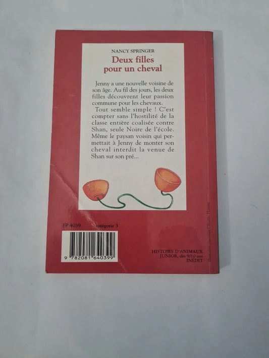 Deux filles pour un cheval,  Nancy Springer