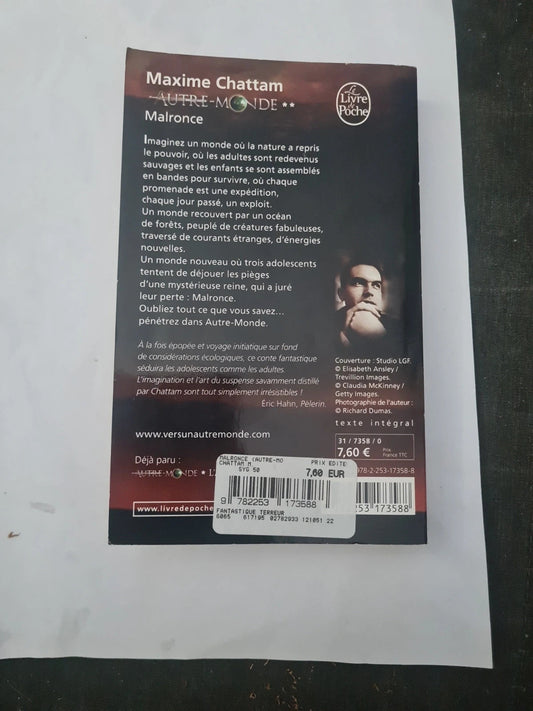 Autre monde Tome 2 Malronce , Maxime Chattam