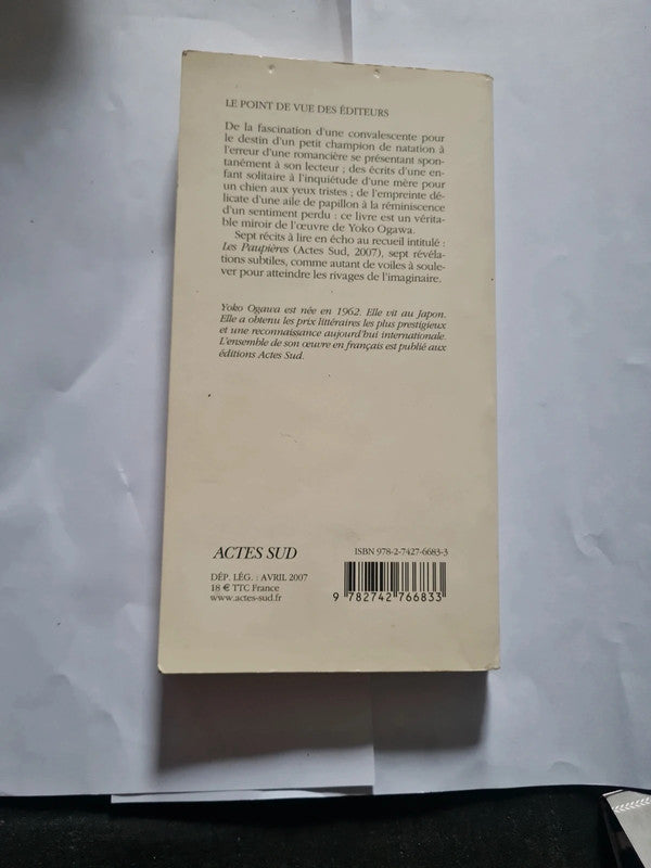 La bénédiction inattendue,  Yoko Ogawa