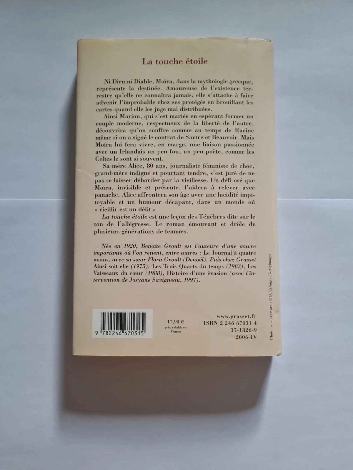 La touche étoile,  Benoîte Groult