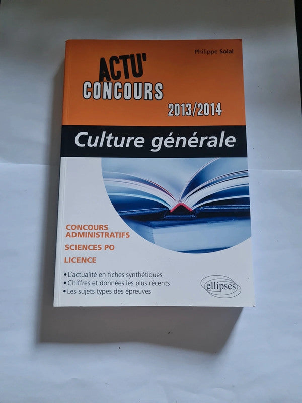 Actu'concours culture générale 2013/2014 , Philippe Solal