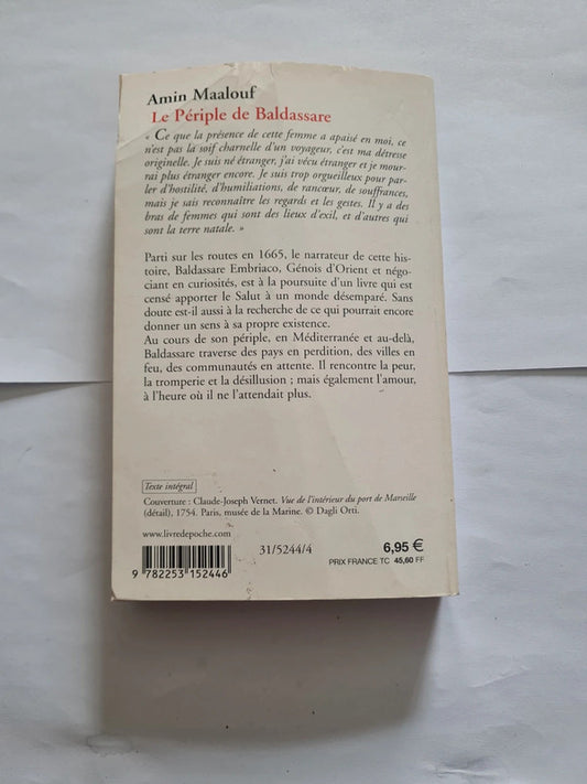 Le périple de Baldassare , Aminé Maalouf