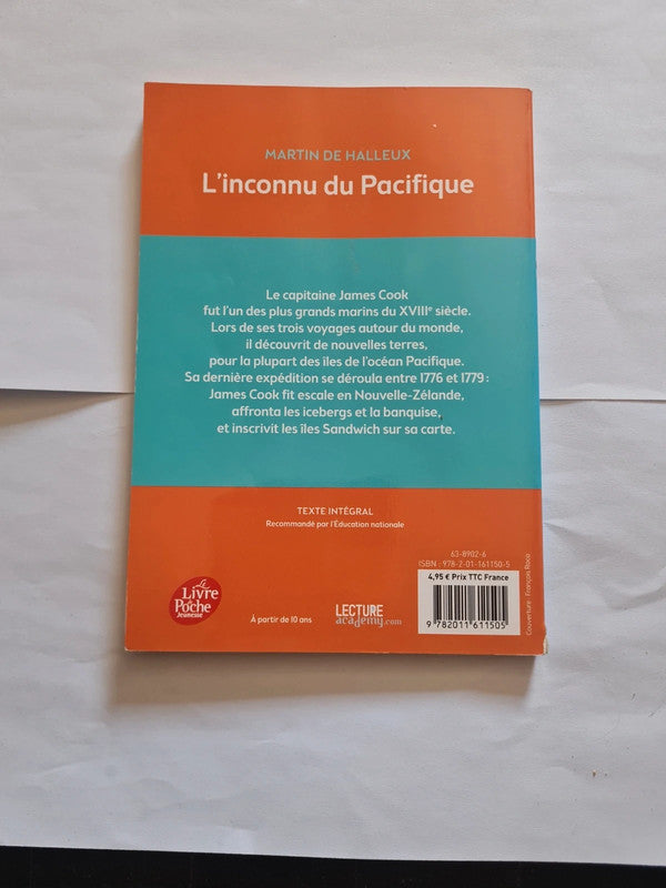 L'inconnu du Pacifique, Martin de Halleux
