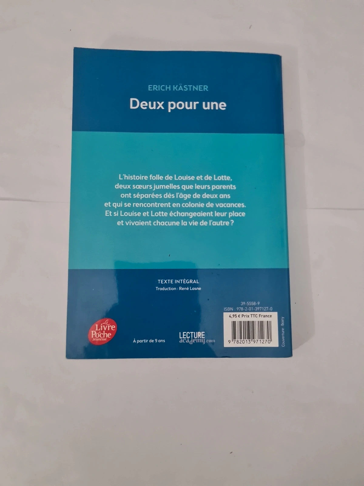 Deux pour une , Erich Kastner