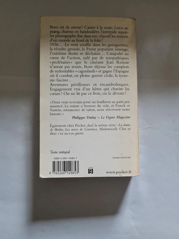 Le temps des cerises , les aventures de Boro reporter photographe,  Franck et Vautrin