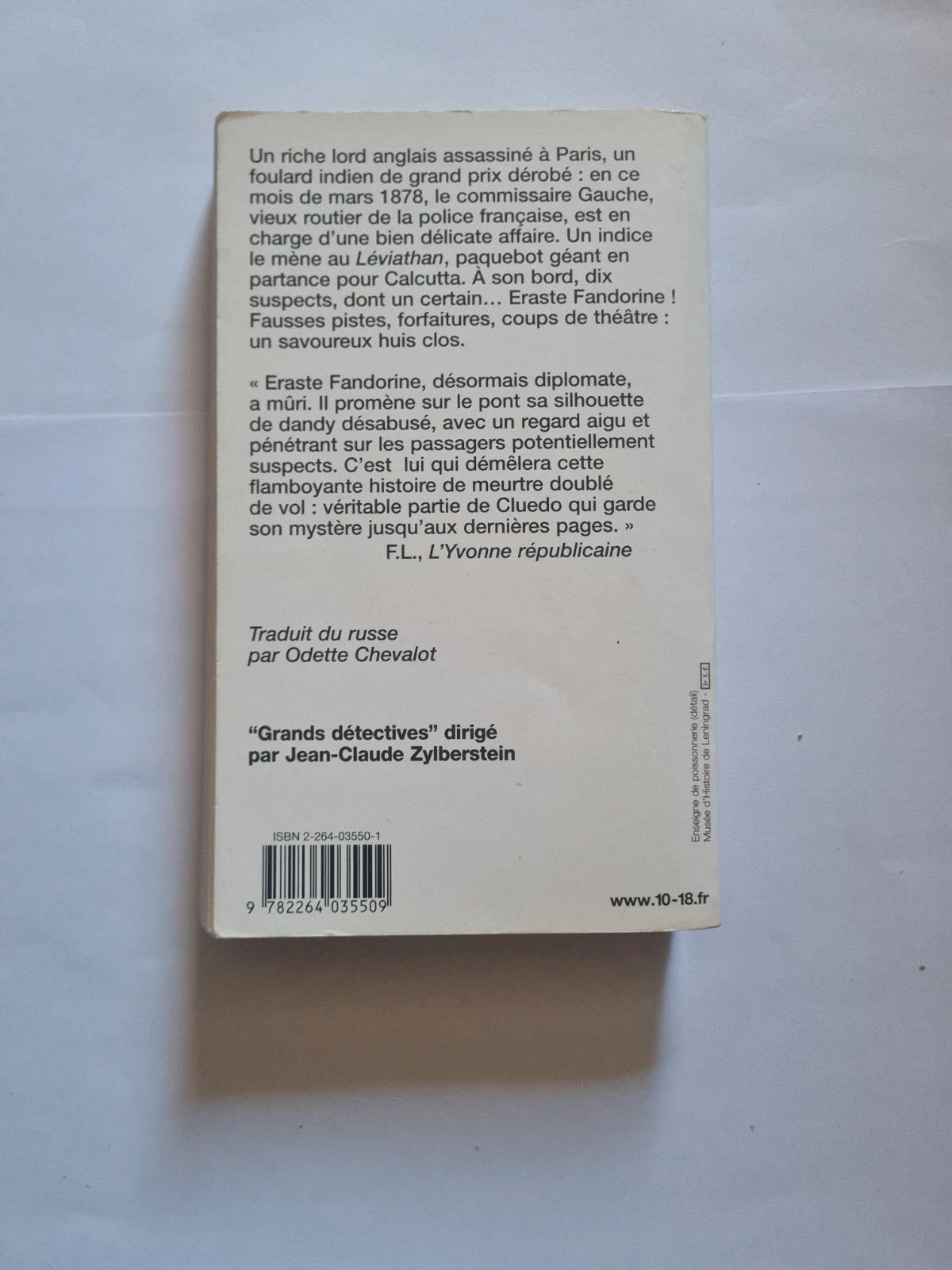 Leviathan , Boris Akounine , 10-18