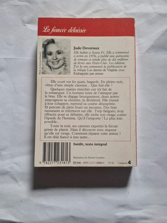 Les dames de Virginie T2 , la fiancée délaissé, Jude Deveraux