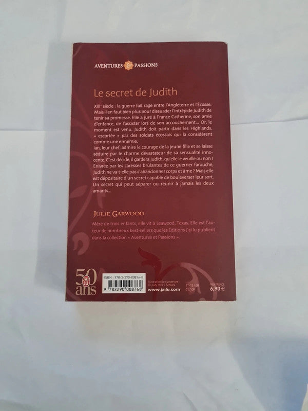 Le secret de Judith, Julie Garwood