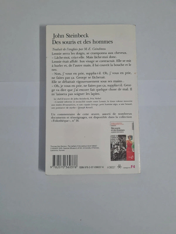 Des souris et des hommes, John Steinbeck