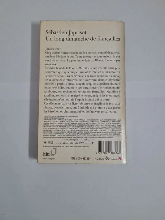 Un long dimanche de fiançailles, Sébastien Japrisot