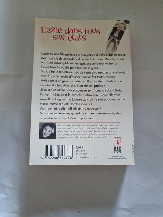 Lizzie dans tous ses états, Jane Sigaloff