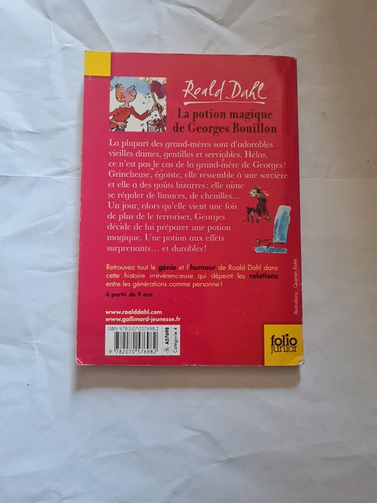 La potion magique de Georges Bouillon , Roald Dahl