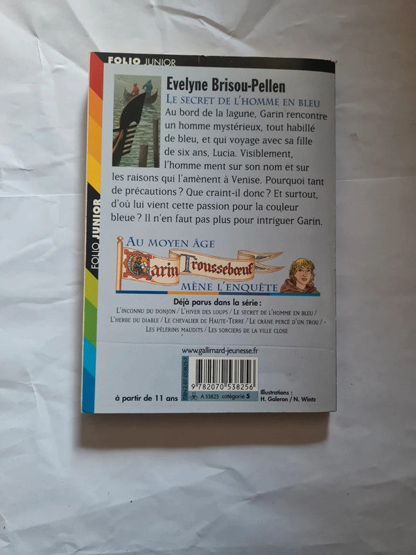 Le secret de l'homme en bleu , Evelyne Brisou Pellen